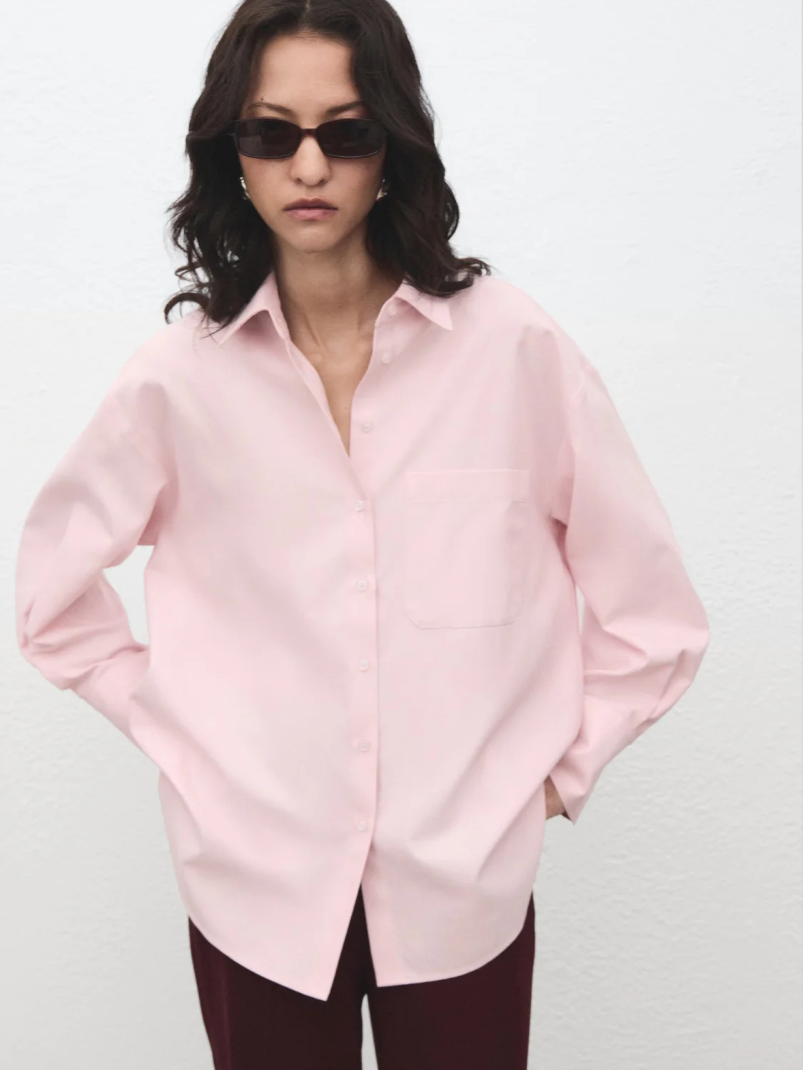 Lyocell wrap top